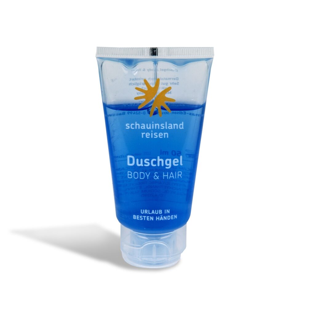 Duschgel blau